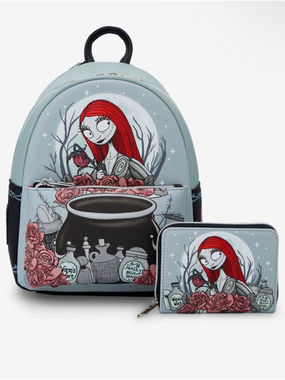 Loungefly NBC Sally Backpack and Wallet set